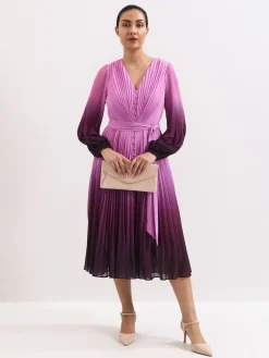 Phase Eight Purple Petite Mira Ombre Dress Best