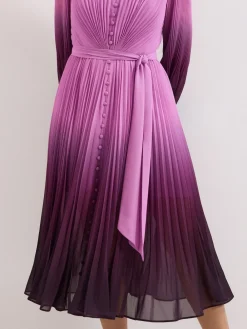 Phase Eight Purple Petite Mira Ombre Dress Best