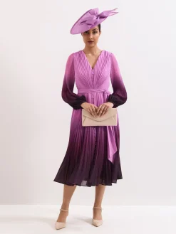 Phase Eight Purple Petite Mira Ombre Dress Best