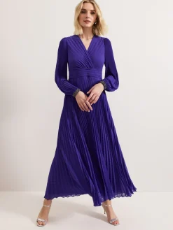 Phase Eight Purple Vila Beaded Dress Online