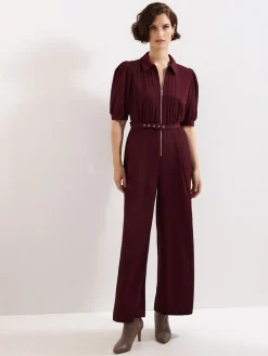 Phase Eight Red Petite Candice Jumpsuit Clearance