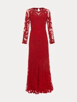 Phase Eight Red Phoenix Maxi Dress New