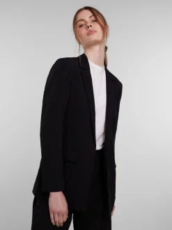 PIECES Black Tailored Blazer Sale