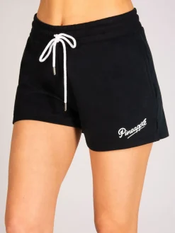 Pineapple Retro Shorts Black Best