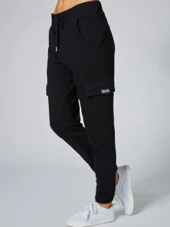 Pineapple Womens Cargo Joggers Black Best