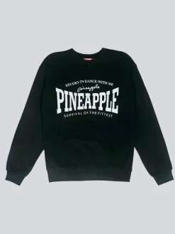 Pineapple Black Womens Logo Sweatshirt