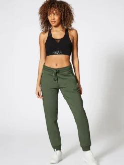 Pineapple Forest Green Skinny Zip Joggers Outlet