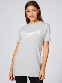 Pineapple Logo T-Shirt Grey Discount