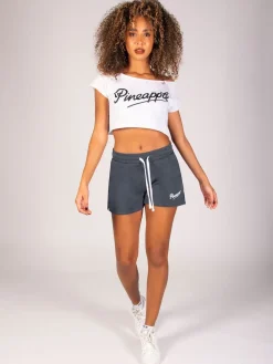 Pineapple Retro Shorts Grey New