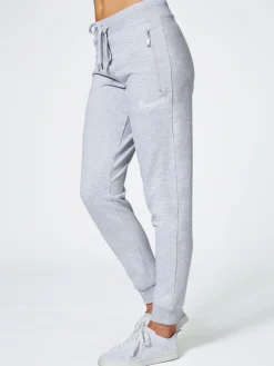 Pineapple Light Grey Skinny Zip Joggers Sale