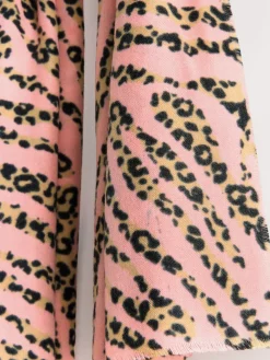 Next Pink Animal Midweight Scarf