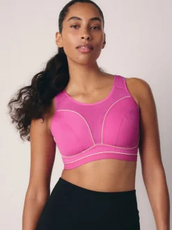 Next B-G Active Sports High Impact Dry Tech Non Pad Bra Pink Sale