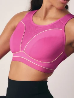 Next B-G Active Sports High Impact Dry Tech Non Pad Bra Pink Sale