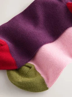 Next Pink Cherries Warm Handle Cotton Ankle Socks 2 Pack Best