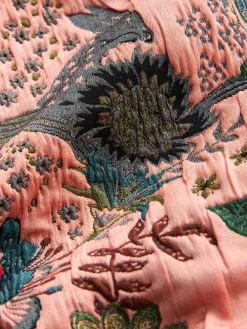 Next Floral Jacquard Bomber Jacket Pink Outlet