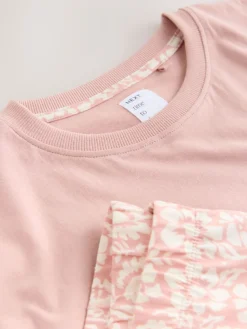 Next Pink Floral Short Sleeve Pyjamas Online