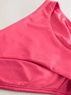 Next High Leg Bikini Bottoms Pink