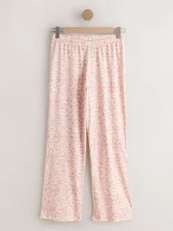 Next Short Sleeve Pyjamas 2 Pack Pink/Blue Floral Sale