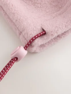 Next Half Zip Graphic Fleece Pink/Burgundy Red Discount