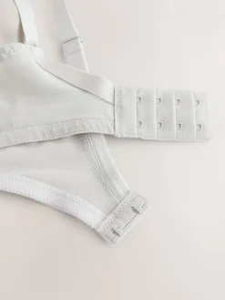 Next DD+ Non Pad Full Cup Bras 3 Pack Pink/Cream/Green Floral Sale