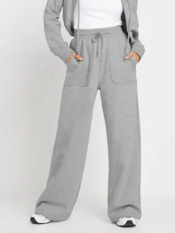PixieGirl Petite Grey Pocket Patch Wide Leg Joggers Best