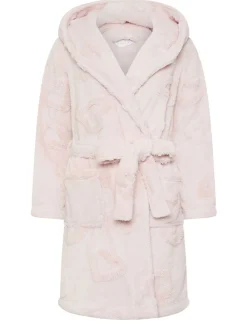 PixieGirl Petite Pink Short Hooded Robe Best