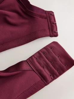 Next F-K Ultimate Comfort Cup Padded Strap Non Pad Non Wired Bra with Side Support Plum Purple Hot