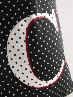 Next Cotton Shopper Bag Polka Dot Discount