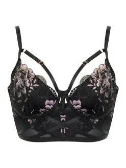 Pour Moi After Hours Padded Longline Bra Black Best