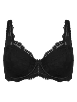 Pour Moi Balcony Fleur Balconette Bra Black