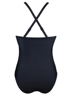 Pour Moi Beach Bound High Neck Swimsuit Black Clearance