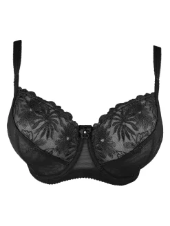Pour Moi Black Full Cup St Tropez Balcony Bra Sale