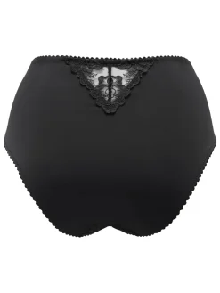 Pour Moi Black High Waist Sofia Knickers Online