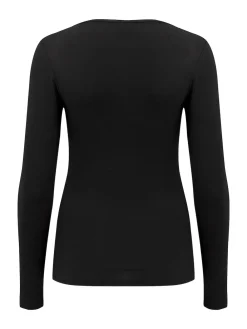 Pour Moi Black Long Sleeve Second Skin Thermal Outlet