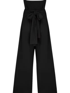 Pour Moi Black Multiway Jersey Beach Jumpsuit with Viscose Sale