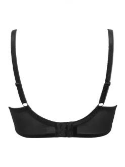 Pour Moi Black Non Padded Rebel Bra Clearance