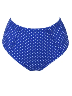 Pour Moi High Waist Sicily Bikini Bottoms Blue Clearance