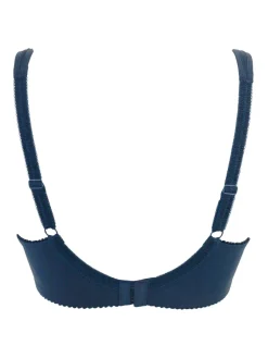 Pour Moi Tropez Full Coverage Memory Foam T-Shirt Bra Blue Hot