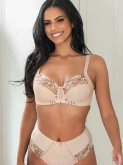 Pour Moi Brown Non Padded Sofia Bra New