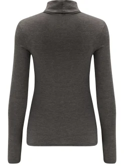 Pour Moi Roll Neck Second Skin Thermal Charcoal New