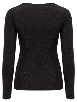 Pour Moi Glittler Black Long Sleeve Second Skin Thermal Outlet