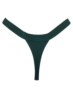Pour Moi India High Leg Thong Green Best