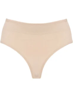 Pour Moi Hourglass Shapewear Firm Tummy Control Thong Nude Discount