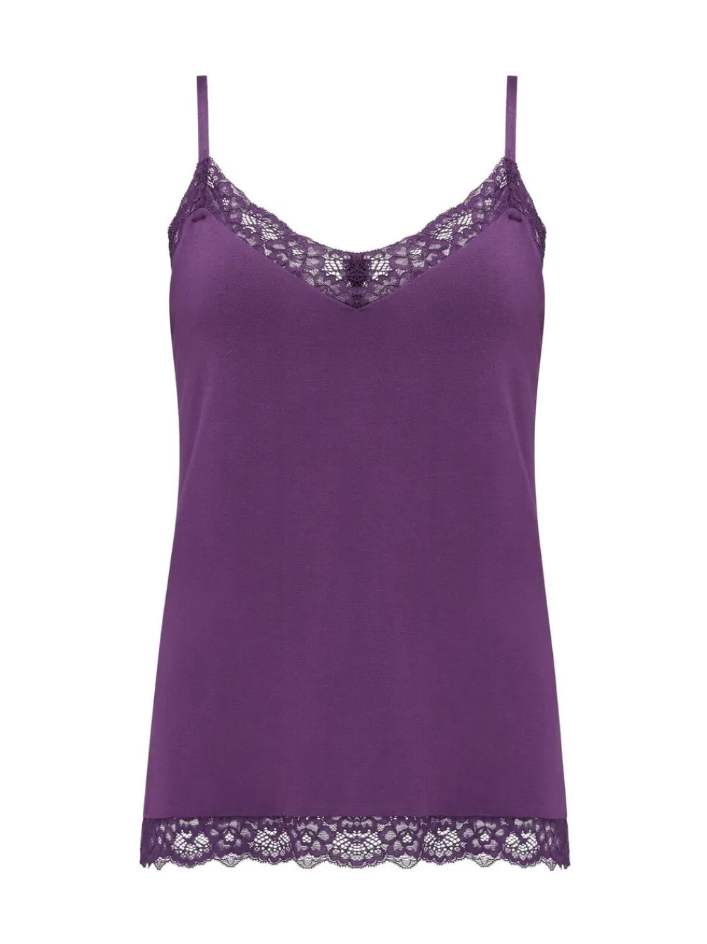 Pour Moi Cami Sofa Loves Lace Soft Hidden Support Pyjama Top Purple Online