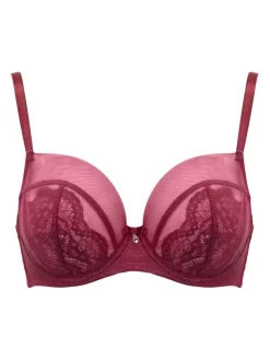 Pour Moi Non Padded Underwi Milan Bra Red Hot
