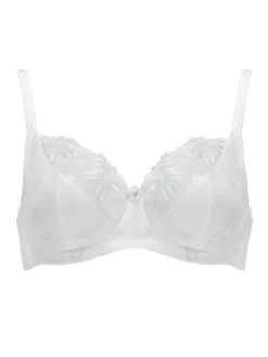 Pour Moi White Full Cup St Tropez Balcony Bra Outlet