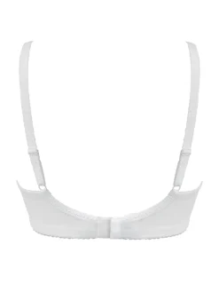Pour Moi White Full Cup St Tropez Balcony Bra Outlet