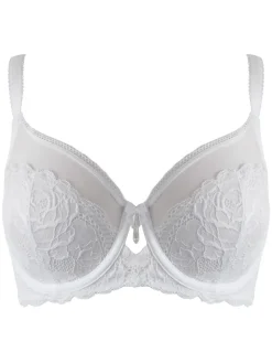 Pour Moi Non Padded Ooo La La Underwired Bra White Outlet