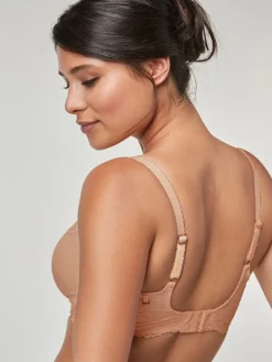 Next DD+ Minimiser Full Cup Bra Praline Nude Clearance