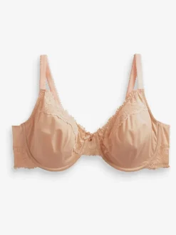 Next DD+ Minimiser Full Cup Bra Praline Nude Clearance